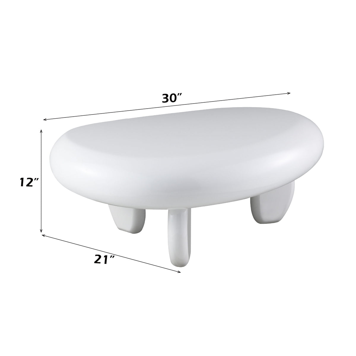 Wylie - Mesa de alto brillo