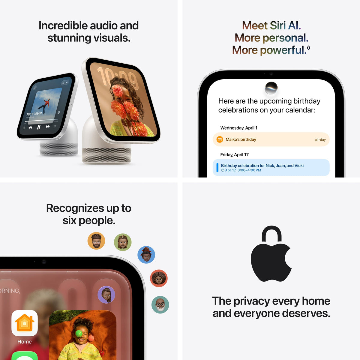 Apple - HomeView - Silver