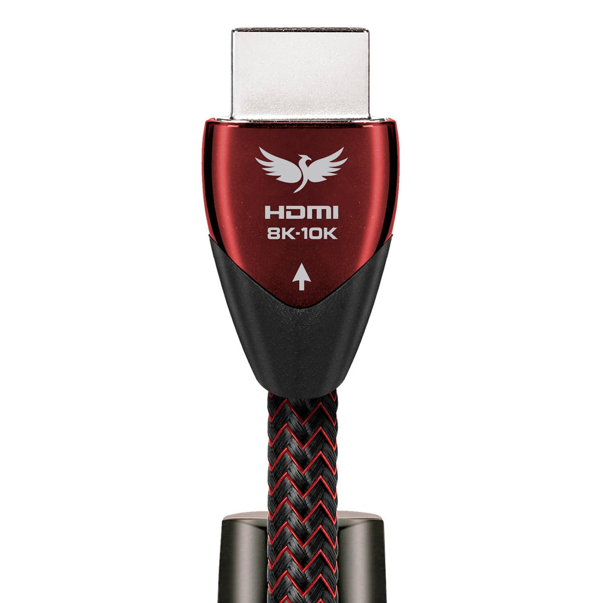 AudioQuest - FireBird 48 7.4' 4K-8K-10K 48Gbps HDMI Cable - Red on Black