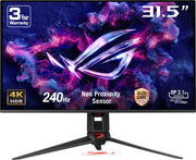 ASUS - ROG Strix 32" 4K OLED 240Hz 0.03ms Gaming Monitor with G-SYNC/FreeSync Premium Pro and HDR (DisplayPort, HDMI) - Black