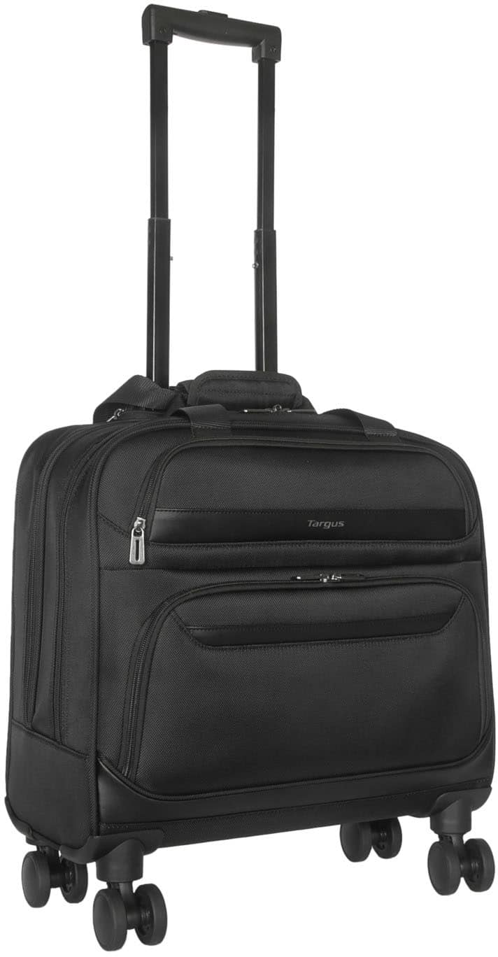 Targus - 16" 4-Wheel Rolling Laptop Case - Black