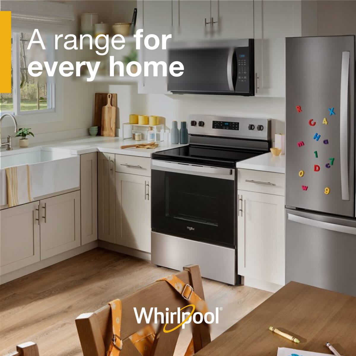 Whirlpool - 30 in. Wide 5 elements 5.3 cu. ft. Freestanding Electric Range with Cooktop Flexibility - Stainless Steel