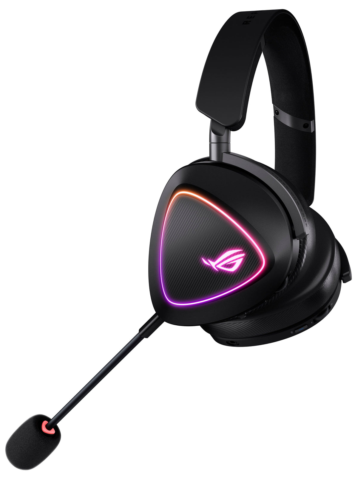 ASUS - ROG Delta II Wireless RGB Gaming Headset for PC/Mac, Xbox, PS5, PS4 and Switch - Black