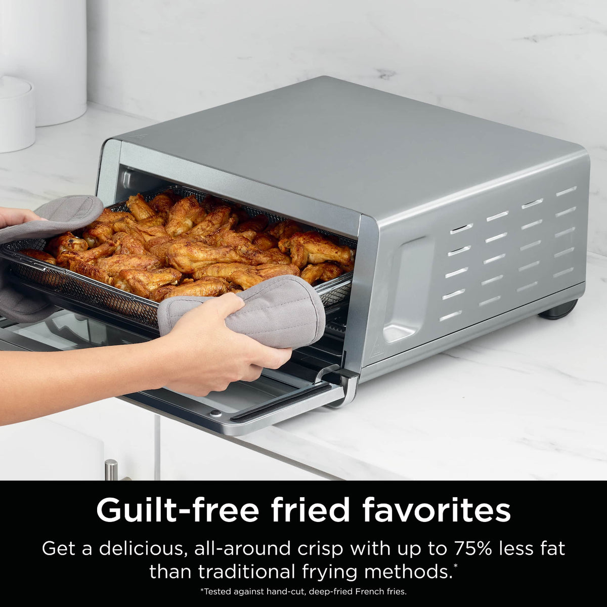 Ninja - Flip Toaster Oven & Air Fryer - Gray