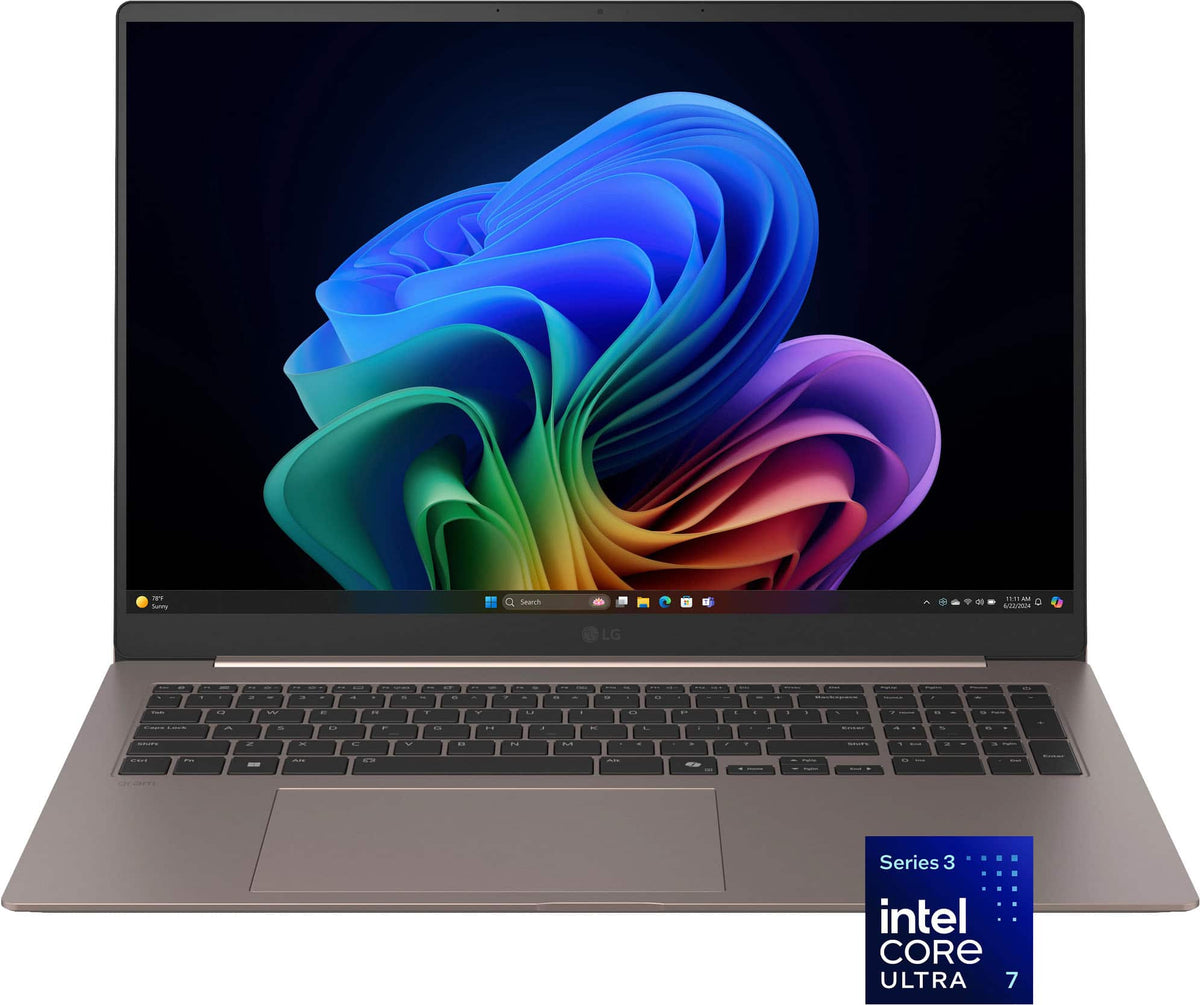 LG - gram Max 17" 2.5K Touch-Screen Laptop - Intel Core Ultra 7 Processor 355 - 32GB RAM - 1TB SSD - Copilot + PC - Matte Bronze