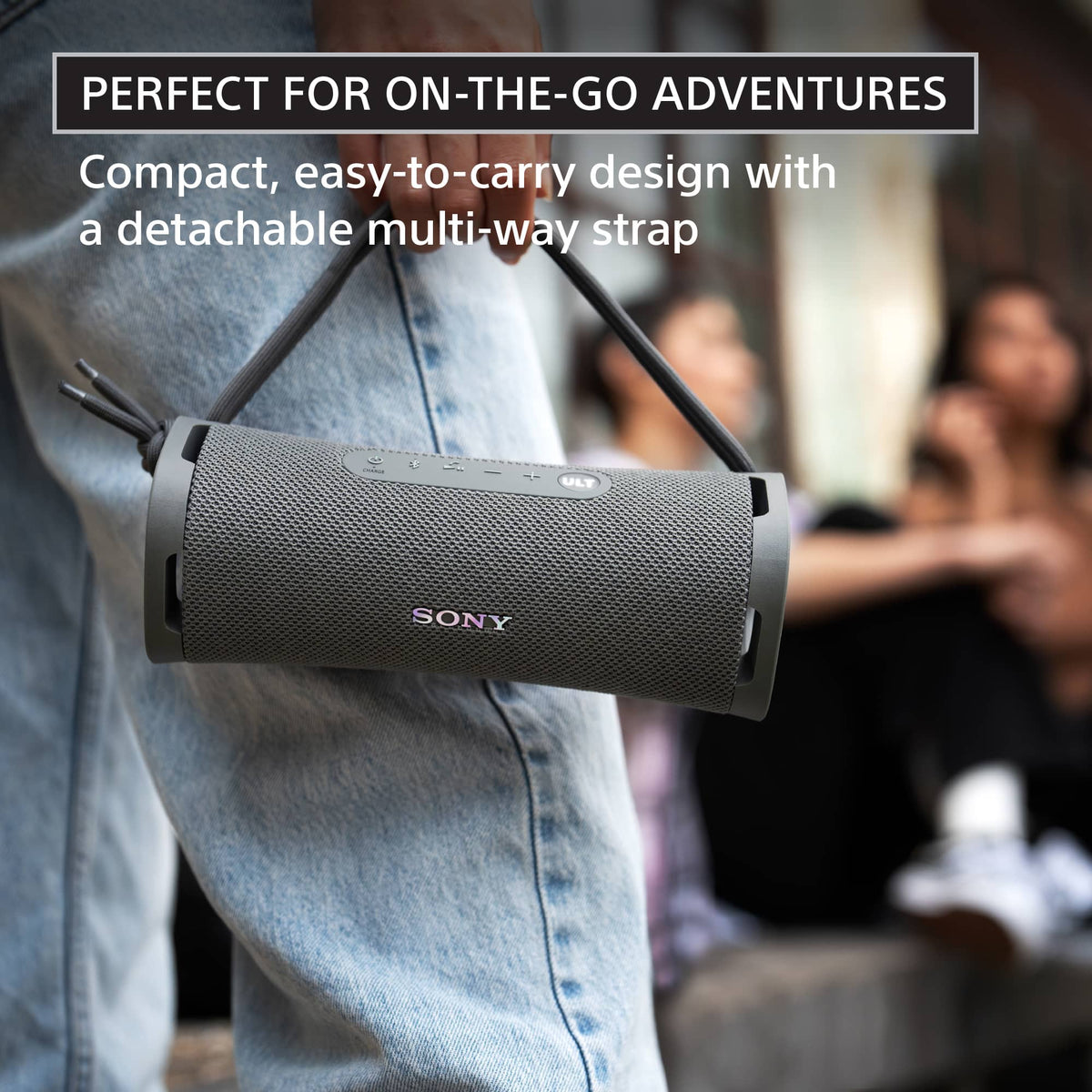 Sony - ULT FIELD 1 Wireless Speaker - Black