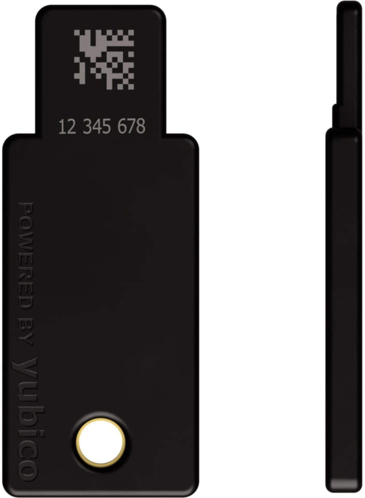 Yubico - YubiKey 5 NFC - Two-Factor authentication (2FA) Security Key, Connect via USB-A or NFC, FIDO Certified Two Pack - Black