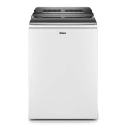 Whirlpool - 5.2/5.3 Cu. Ft. High Efficiency Smart Top Load Washer with 2 in 1 Removable Agitator - White
