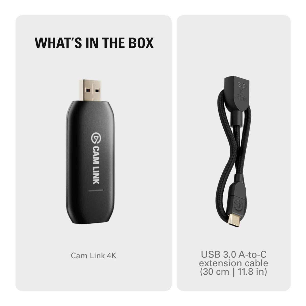 Elgato - Cam Link 4K – Windows & macOS - Black