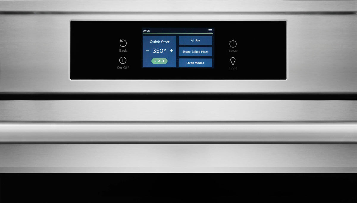 Frigidaire - 30" Induction Range with Stone-Baked Pizza - Stainless Steel