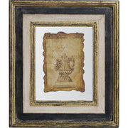 Lucian - Stylish Framed Antiqued Sculpture Print