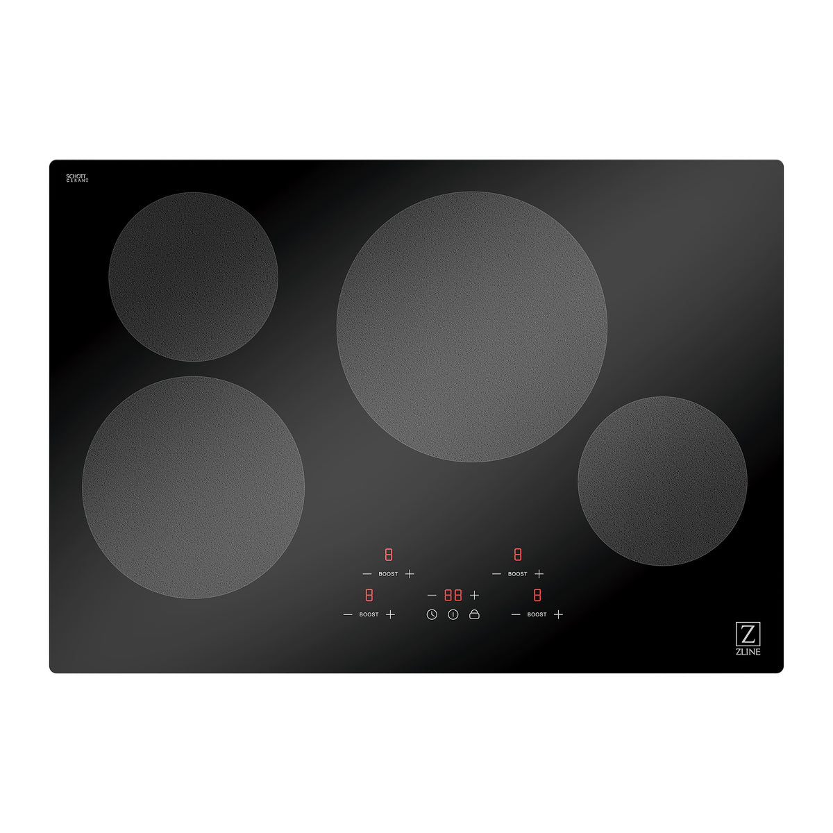 ZLINE - 30 in. Wide 4 Element Induction Cooktop (RCIND-30) - Black