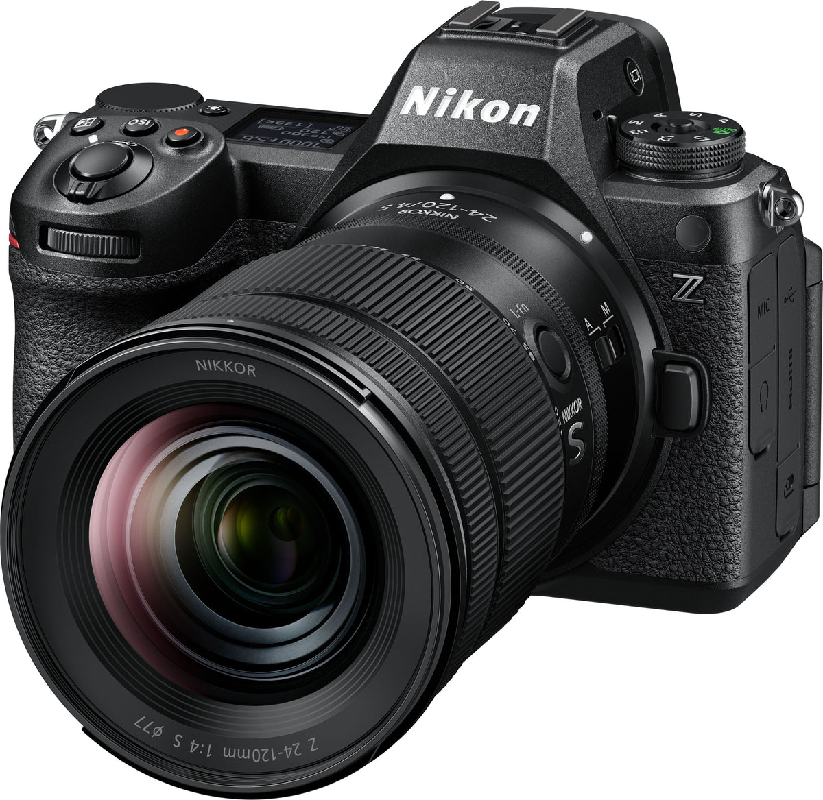Nikon - Z6III 6K Video Mirrorless Camera 24-120mm F 4 S Lens Kit - Black