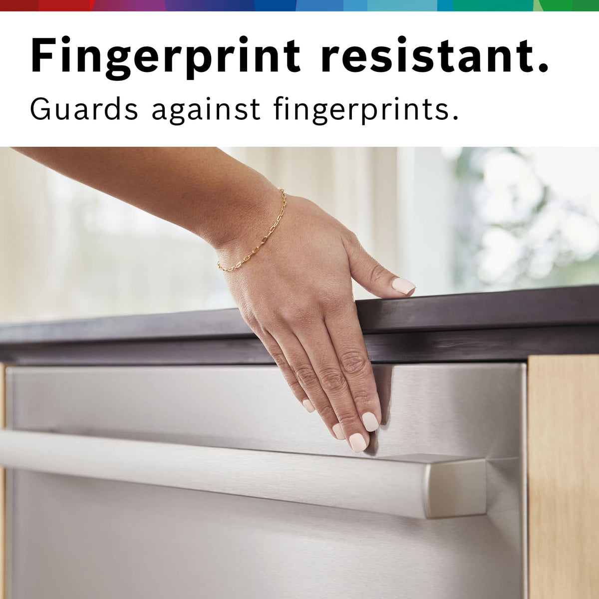 Bosch - 300 Series 24" Front Control Smart Built-In Stainless Steel Tub Dishwasher with 3rd Rack and AquaStop Plus, 46 dBA - Stainless Steel