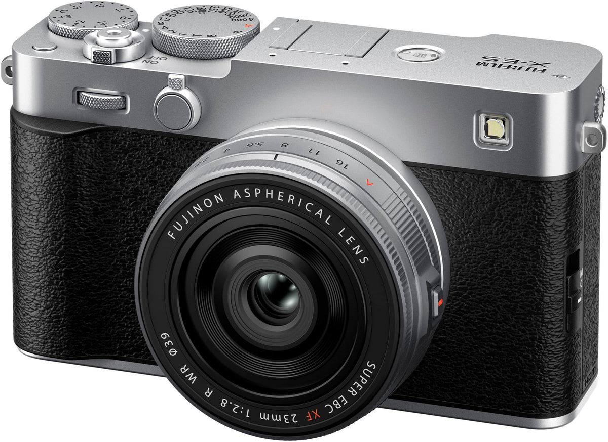 Fujifilm - X-E5 Body with XF23mmF2.8 Lens Kit - Silver
