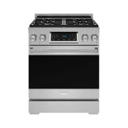 30 in. Wide 4 burner Gordon Ramsay Series by Thor Kitchen 4.55 Cu. Ft Freestanding Liquid Propane Gas Range - Stainless Steel
