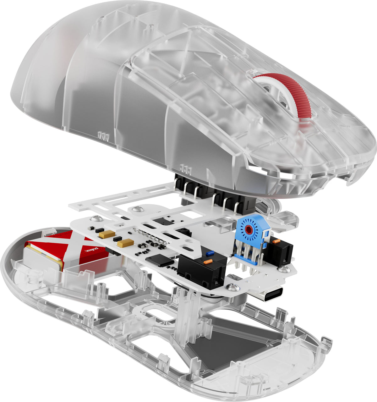 Pulsar - X2H Mini Wireless Gaming Mouse - Wireless - Superclear