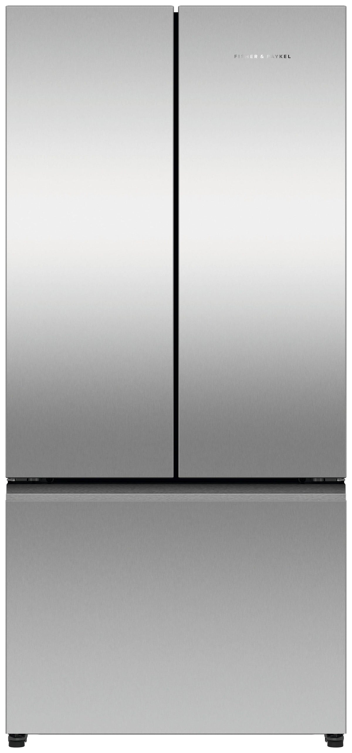 Fisher & Paykel - 32 in. Wide 18 cu. Ft. French Door Refrigerator - Stainless Steel