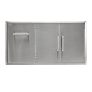 Coyote Outdoor Living - 45" Double Access Doors With Roll Out Trash - Stainless Steel