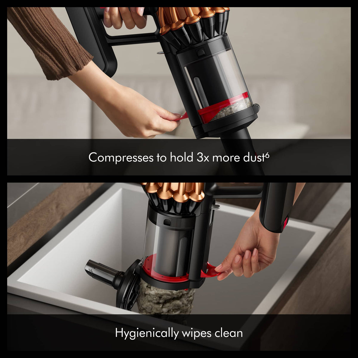 Dyson - V16 Piston Animal Submarine Cordless - Black  / Bright Copper Manifold