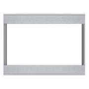 Sharp - 27-in. Built-In Microwave Trim Kit for the SMC2266HS - Silver