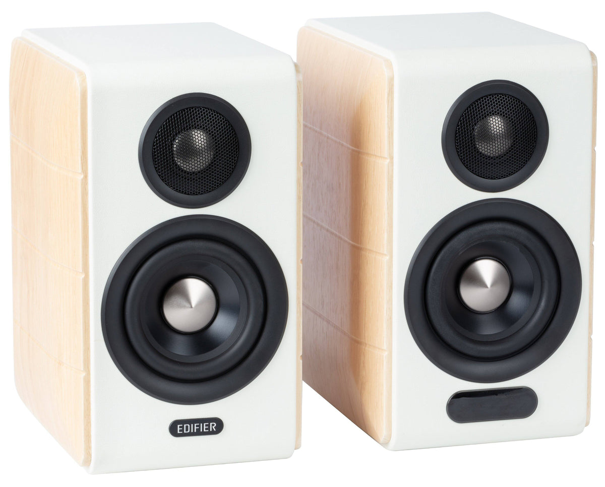 Edifier - S880DBMKII Audiophile Hi-Fi/Hi Res Active Bookshelf 2.0 Speakers, Computer Speakers (Pair) - White