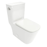 1 Piece Toilet With Single Flush And Soft Closing Seat - White