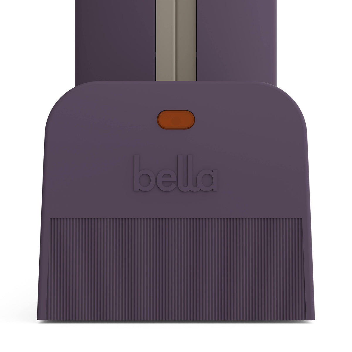 Bella - Fits-anywhere Kitchenware: Flip & Store Belgian Waffle Maker - Plum