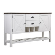 2 Drawer Server - Brown