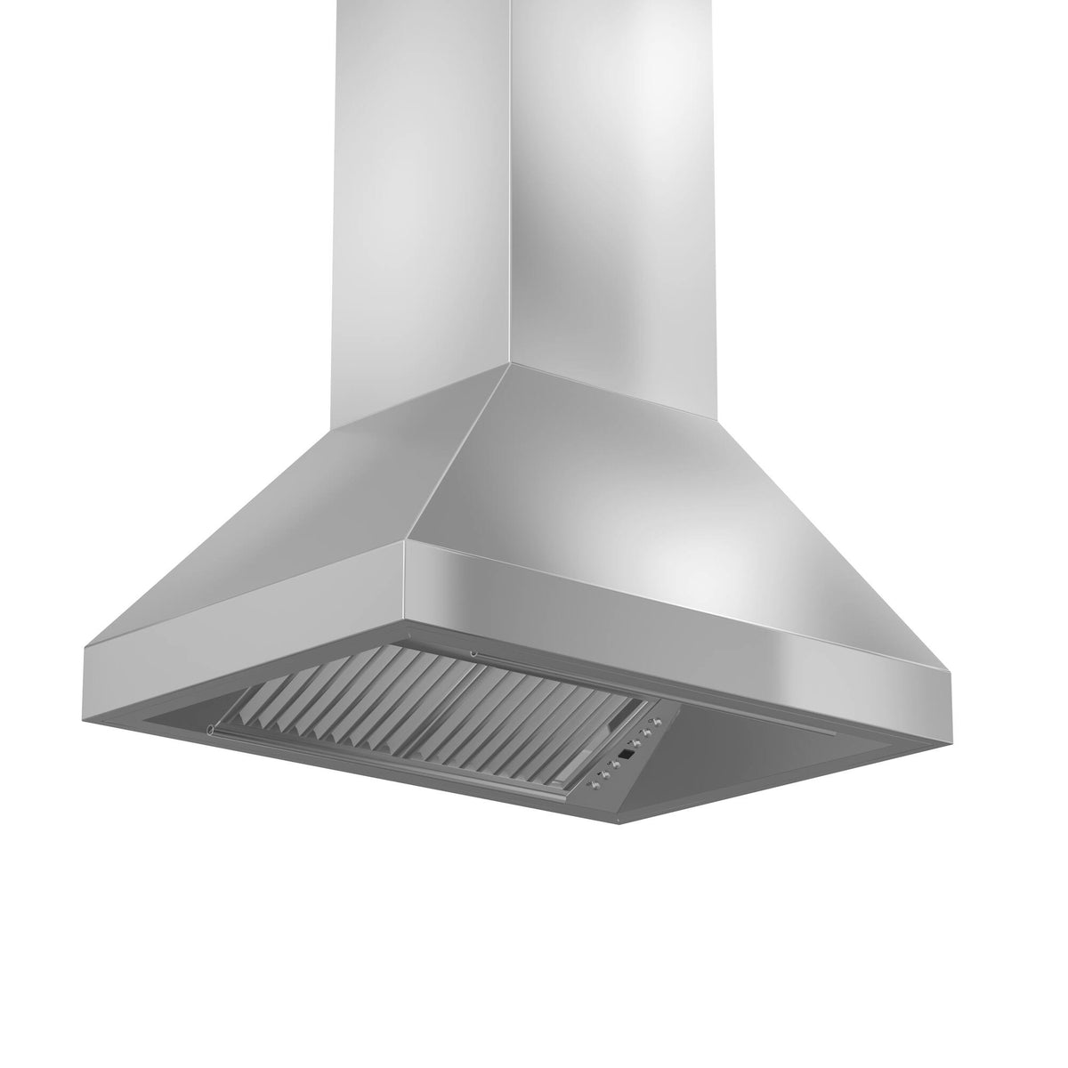 ZLINE - 36 inches - Externally Vented - Island Range Hood - Silver