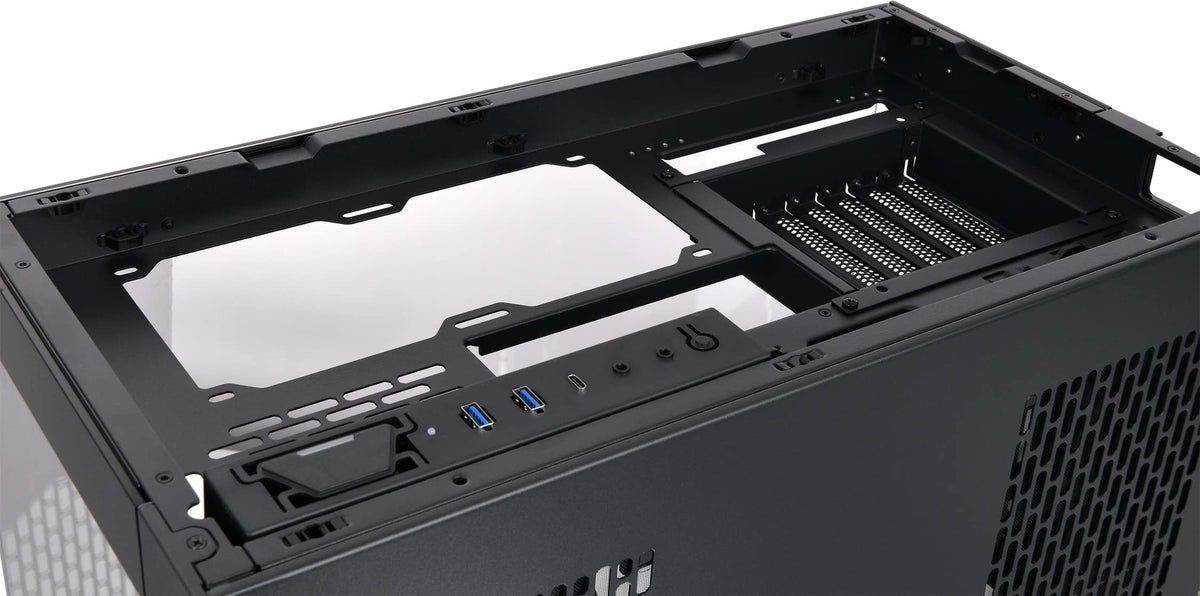 Thermaltake - CTE E550 TG Mid Tower ATX PC Case - Black