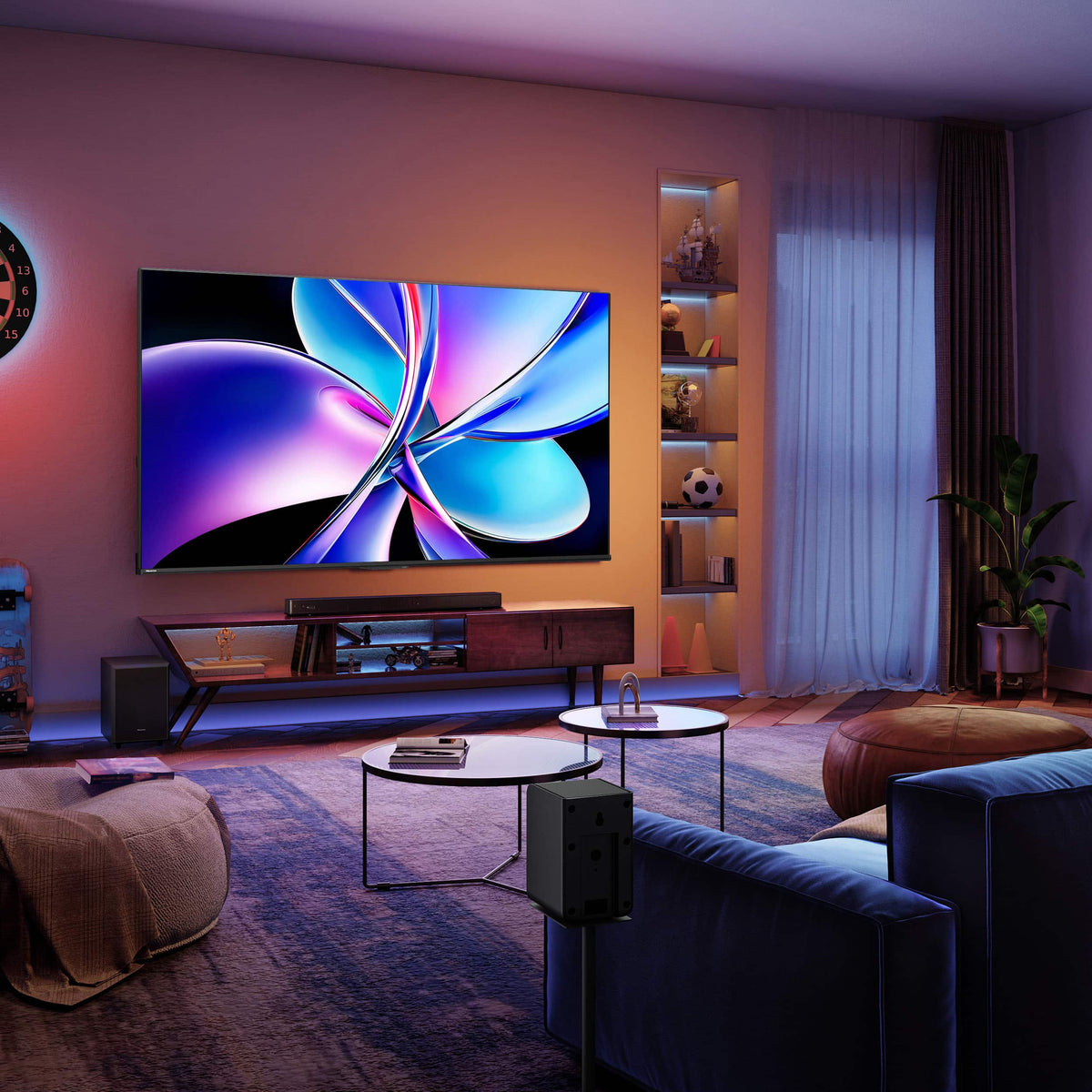 Hisense - 75" Class QD7 Series MiniLED QLED 4K UHD HDR Smart Fire TV (2025)