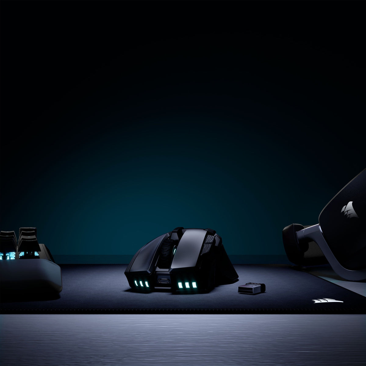 CORSAIR - IRONCLAW WIRELESS SE FPS/MOBA/MMO Optical Gaming Mouse - Wireless - Black