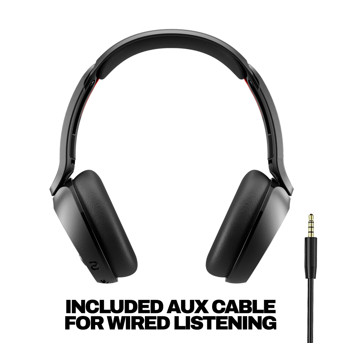 Skullcandy - Icon 180 On-Ear Wireless Bluetooth Headphones - Black
