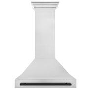 ZLINE Autograph Edition - 36 inches - Externally Vented - Wall Range Hood - Satin Stainless Steel