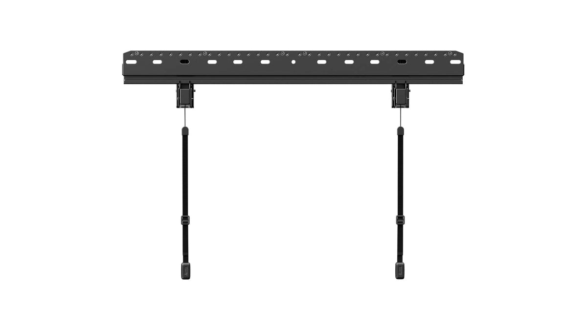ErgoAV - 42"-90″ Fixed TV Mount - Black
