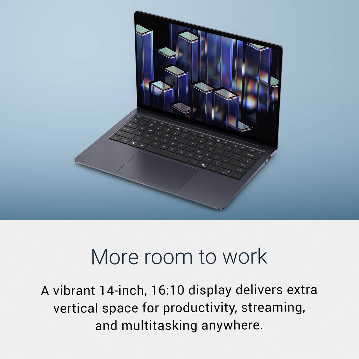 Dell - 14" 2K OLED Touchscreen Laptop - Intel Core Ultra 9 386H 2026 - 32GB Memory - 512GB Storage - Copilot+ PC - Celestial Blue