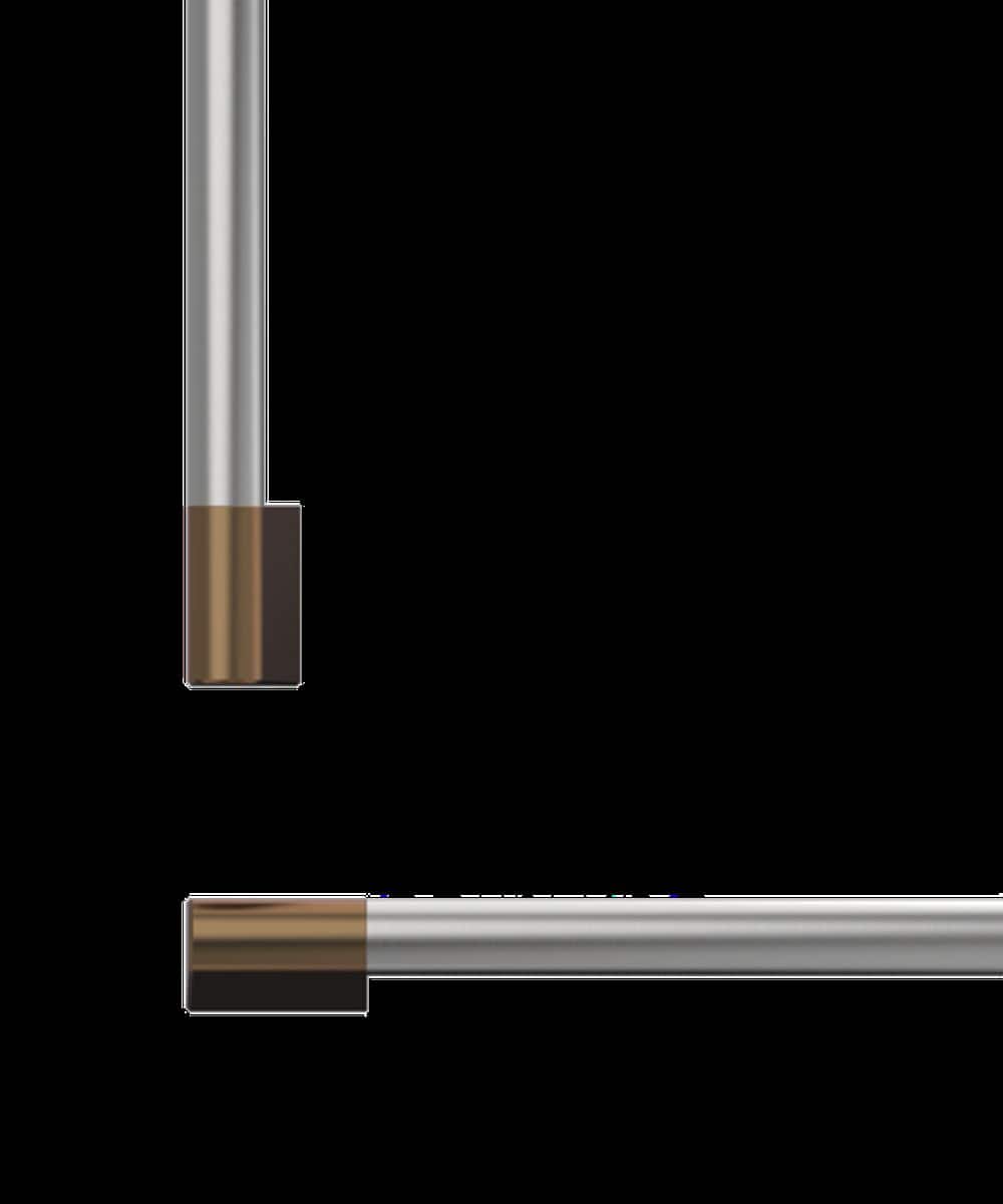 Fisher & Paykel - Round Flush Handle Kit for Integrated Refrigerator Freezer Compatible with 36" Integrated Refrigerator - Dark Copper