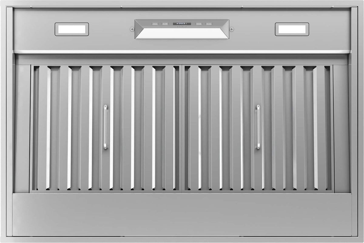 Zephyr - 36 inches - Externally Vented & Externally Vented - Range Hood Insert - Stainless Steel