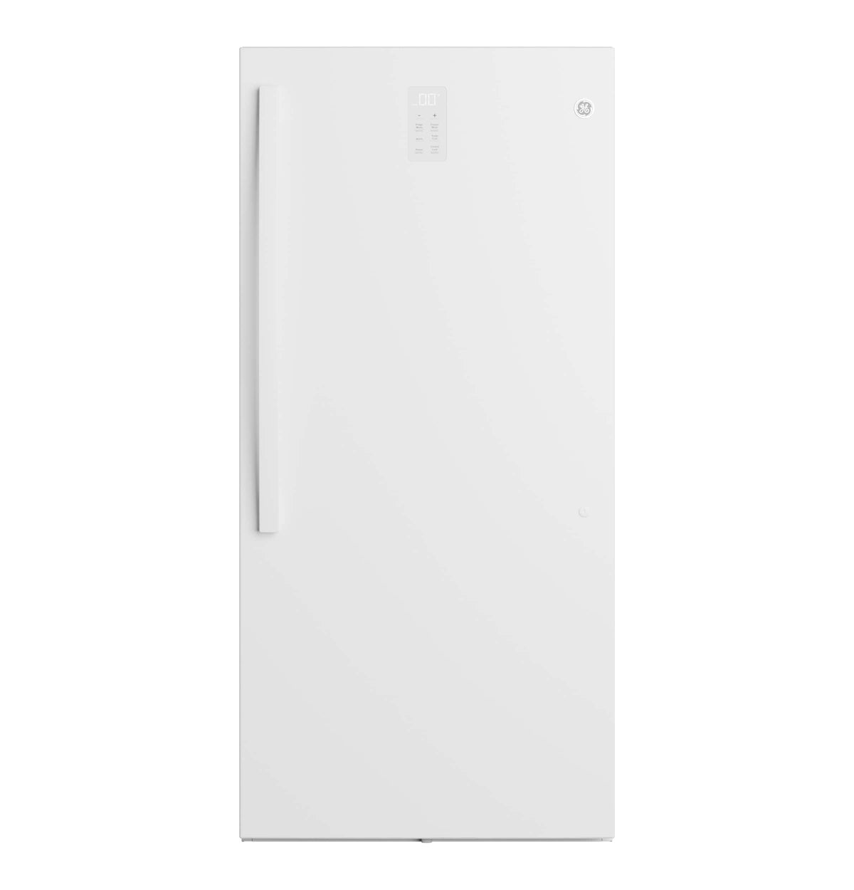 GE - 14.3 Cu. Ft. Garage Ready Convertible Upright Freezer - White