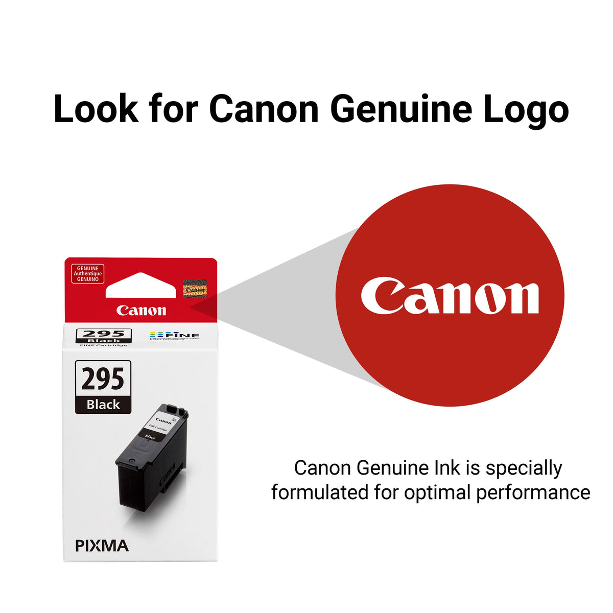 Canon - PG-295 AMR Standard Yield Ink Cartridge - Black