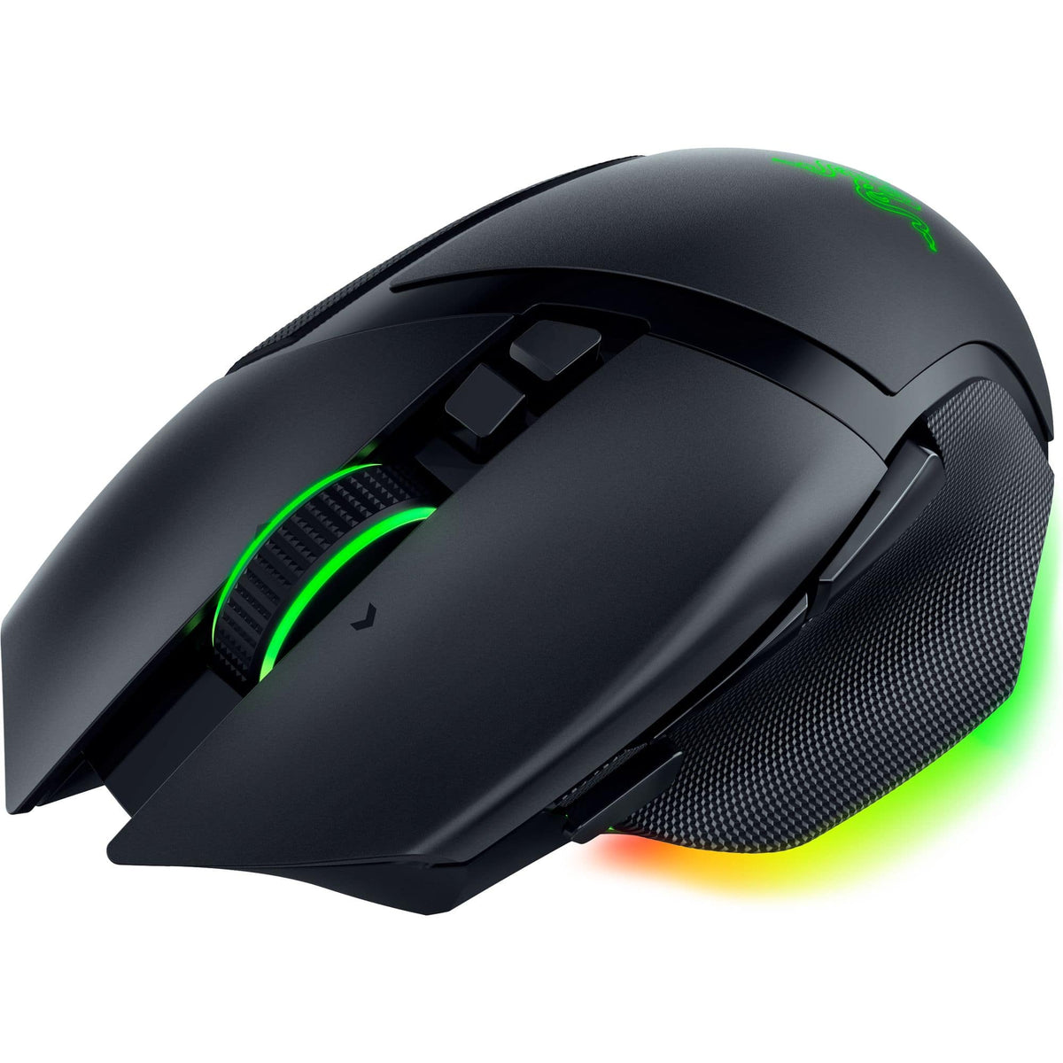 Razer - Basilisk V3 Pro 35K Optical Gaming Mouse with HyperScroll Tilt Wheel - Wireless - Black