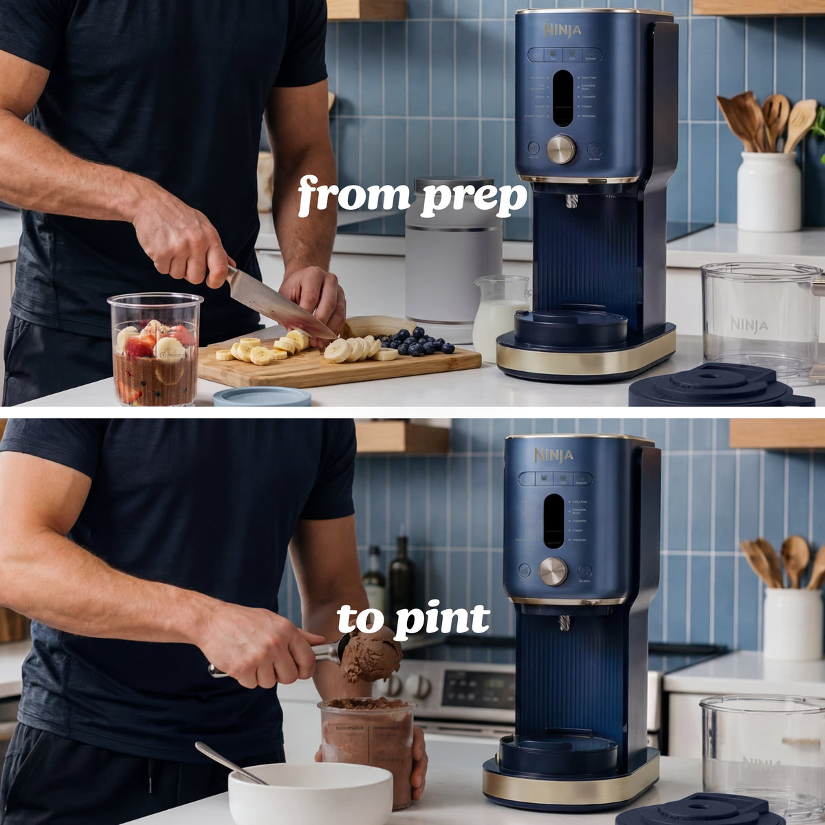 Ninja - Creami XL 11-in-1 Frozen Treats & Ice Cream Maker - Navy