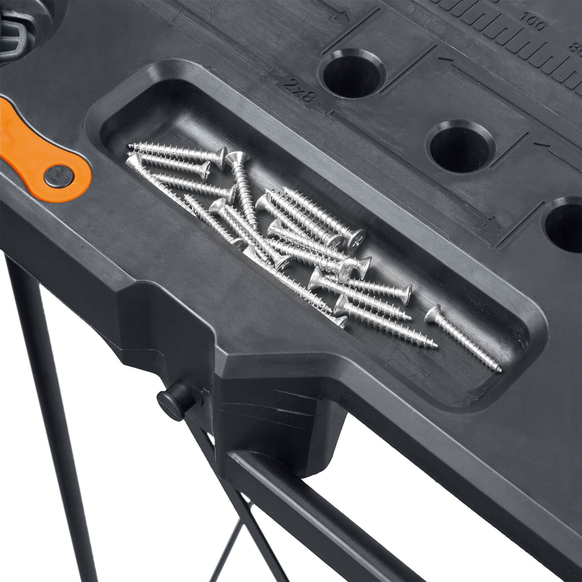 WORX - Sidekick Portable Work Table - Black