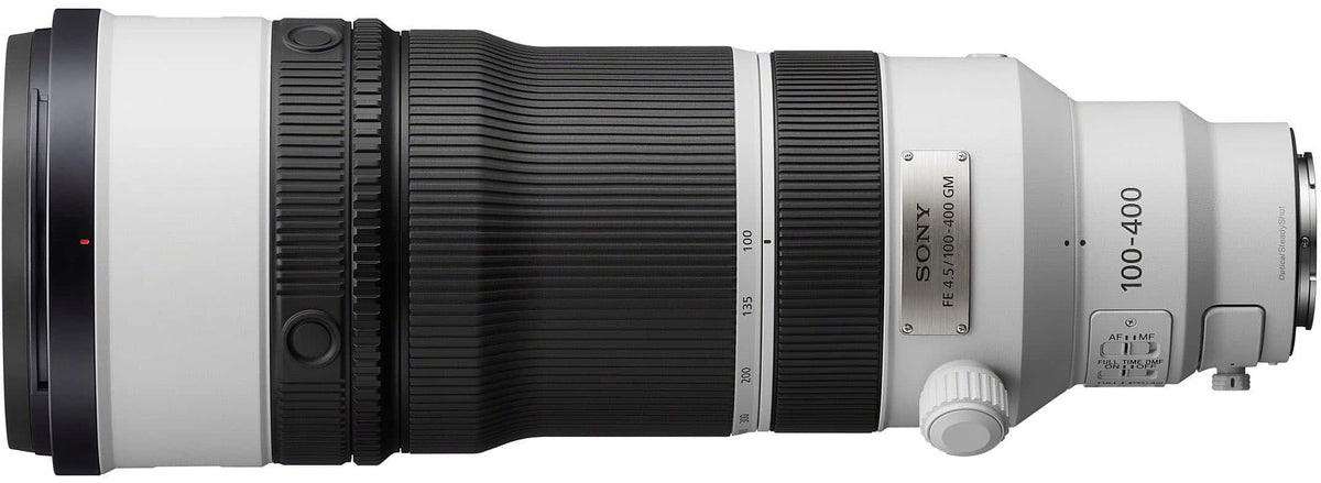 Sony - FE 100-400mm F4.5 GM OSS - White
