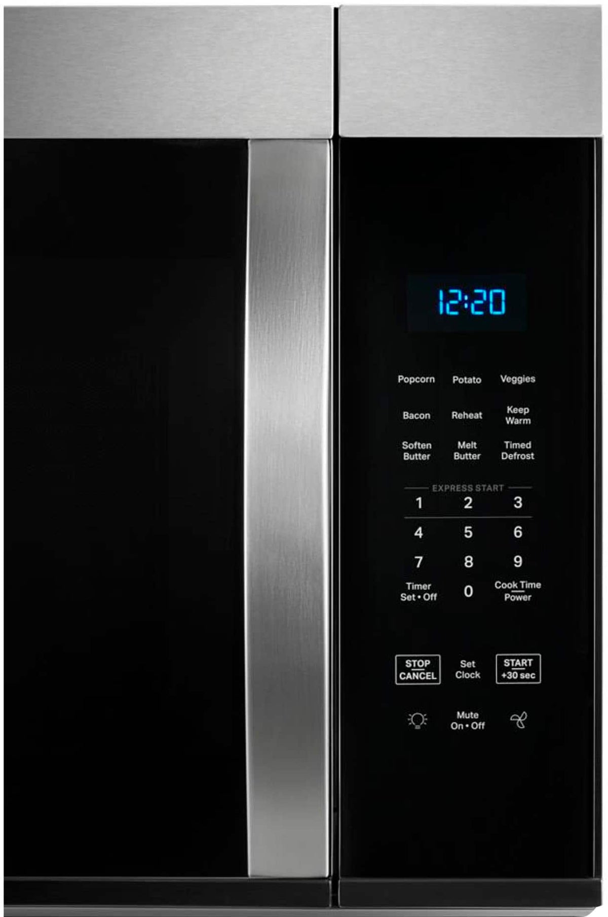 Whirlpool - 1.7 Cu. Ft. Over-the-Range Microwave with 1000-Watts Cooking Power - Stainless Steel