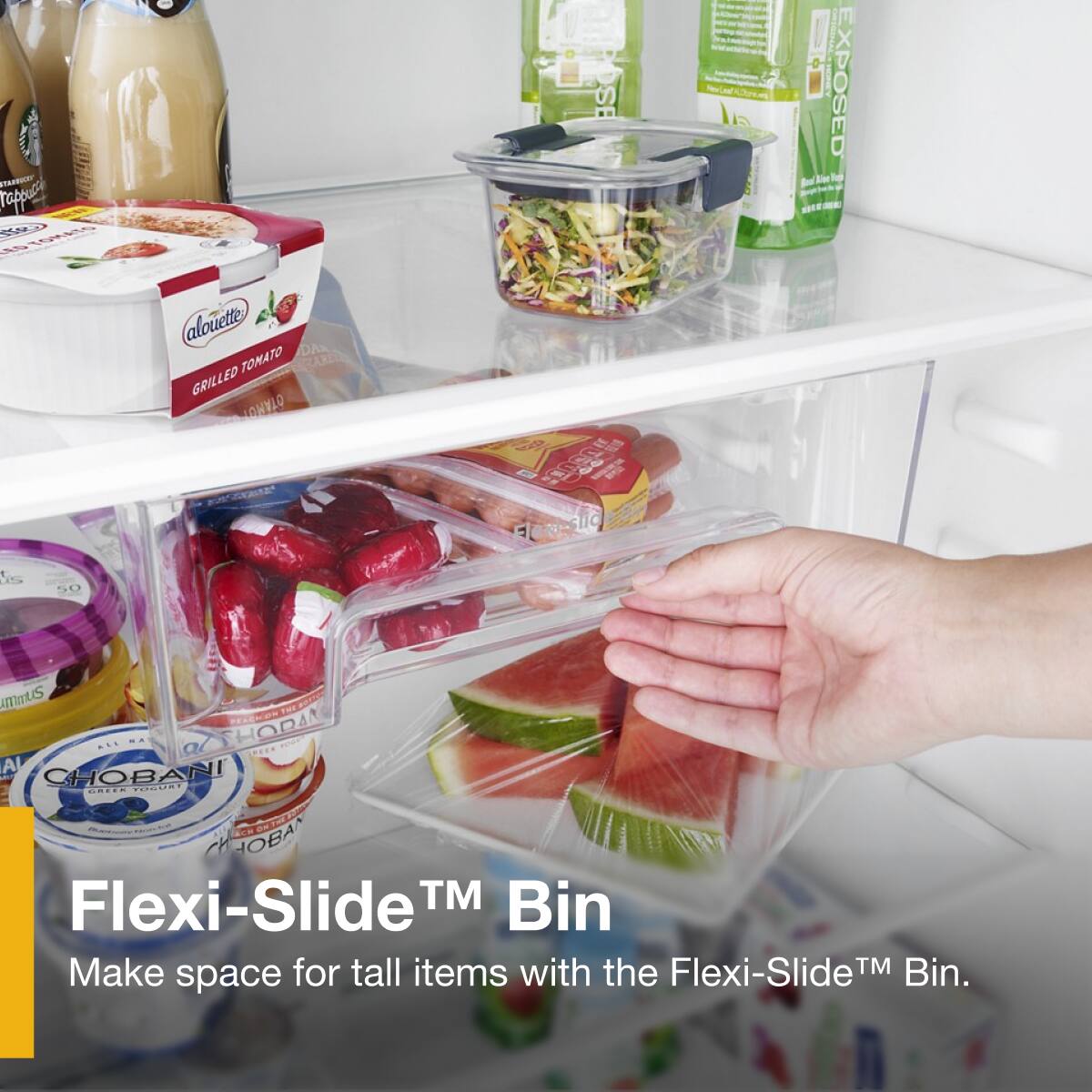 Whirlpool - 20.5 Cu. Ft. Top-Freezer Refrigerator - Fingerprint Resistant - Stainless Steel