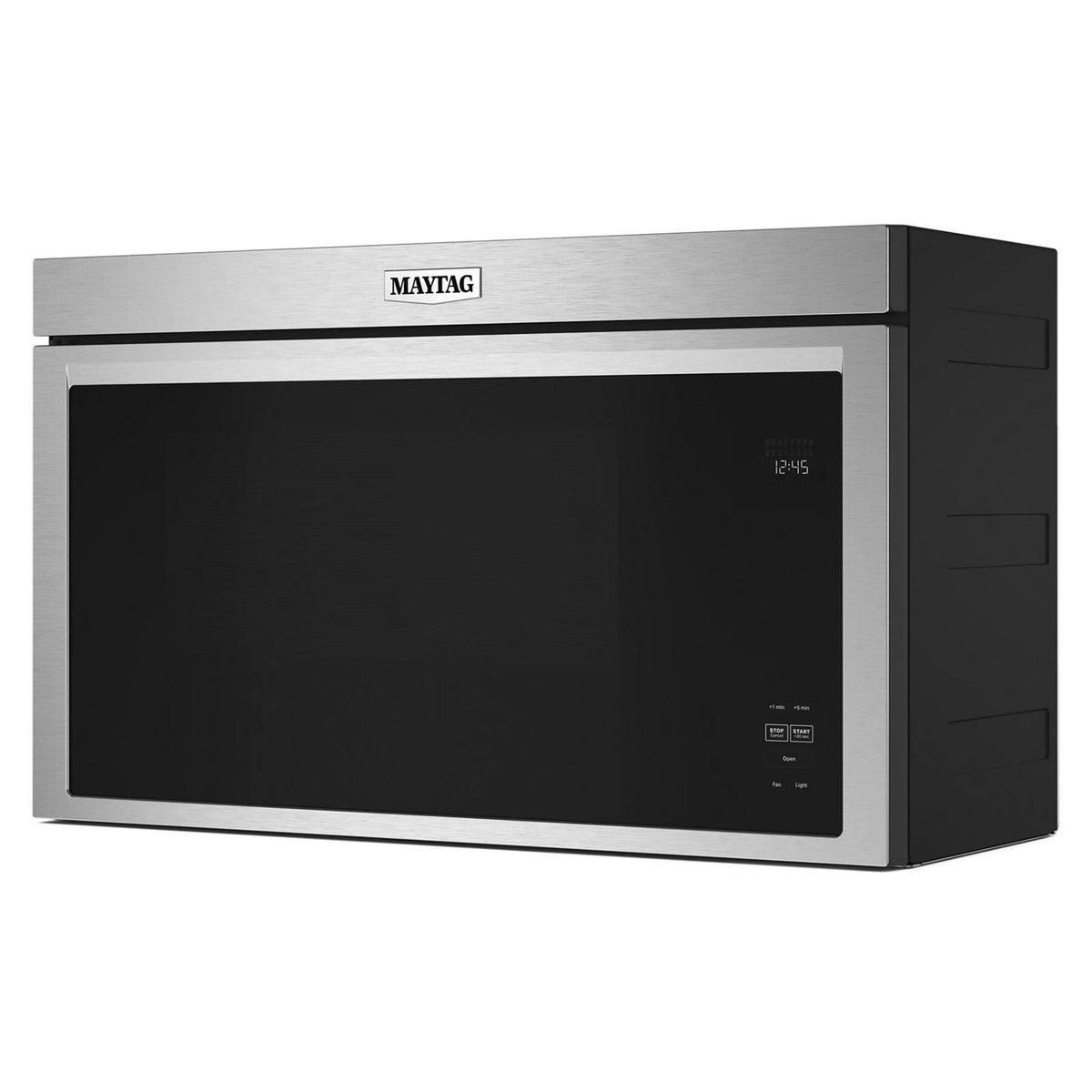 Maytag - 1.1 Cu. Ft. Over-the-Range Microwave with Flush Built-in Design - Stainless Steel