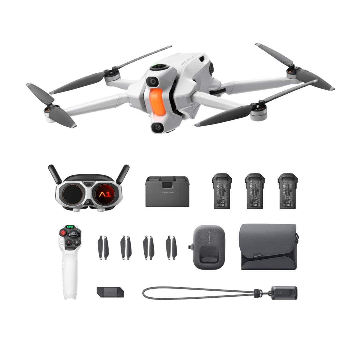Antigravity - A1 8K 360 Remote Control Drone - Infinity Bundle - White