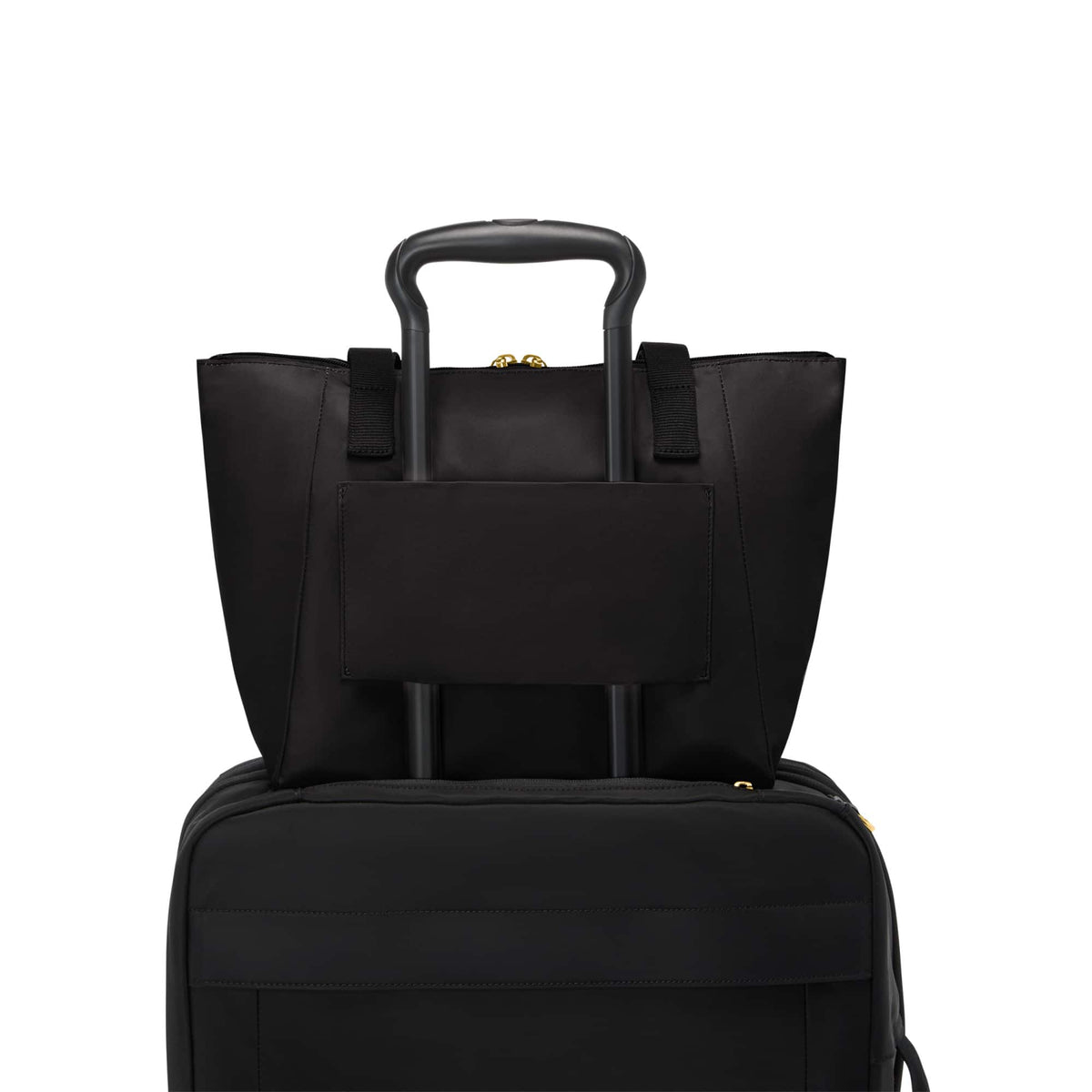 TUMI - Voyageur Just In Case Small Tote Bag - Black/Gold